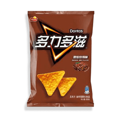 Doritos Smokin BBQ China